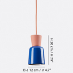 Load image into Gallery viewer, Jesper Modern Colored Iron-Ceramic Pendant Light