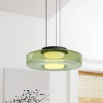 Load image into Gallery viewer, Jonas Creative Glass Pendant Light green 1layer