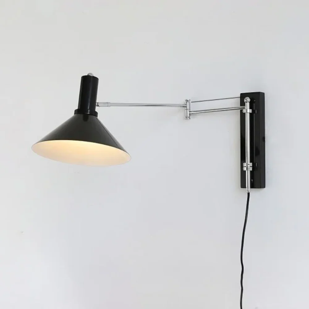 Kaisa Bauhaus Colored Swing Arm Wall Light