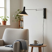 Kaisa Bauhaus Colored Swing Arm Wall Light