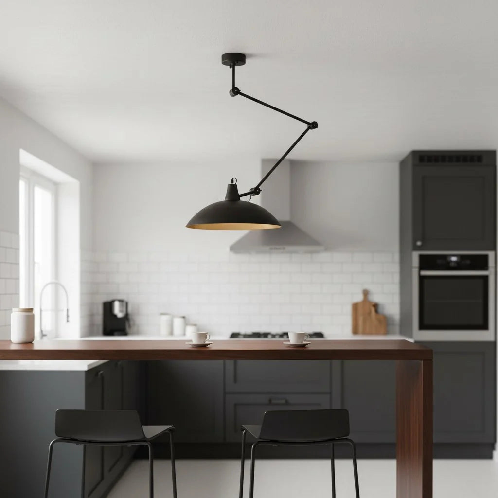 Kalevi Modern Adjustable Metal Ceiling Lamp