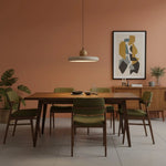 Load image into Gallery viewer, Katriina Vintage Travertine Circle Pendant Light