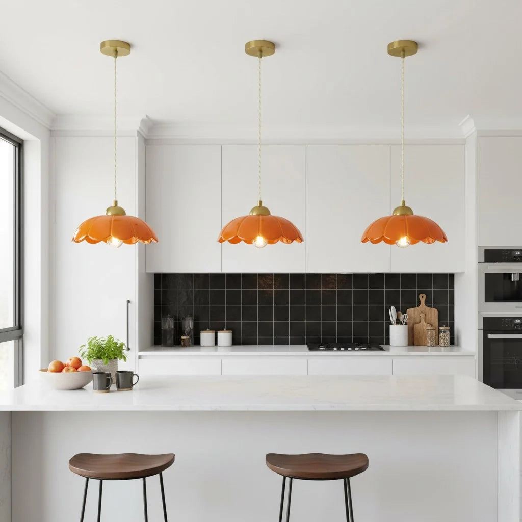Mason Multi Color Ceramic Pendant Lamp
