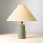 Load image into Gallery viewer, Matteo Minimalist Raffia Ceramic Base Table Lamp