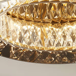 Charger l'image dans la visionneuse de la galerie, Plafonnier LED moderne à intensité variable en cristal