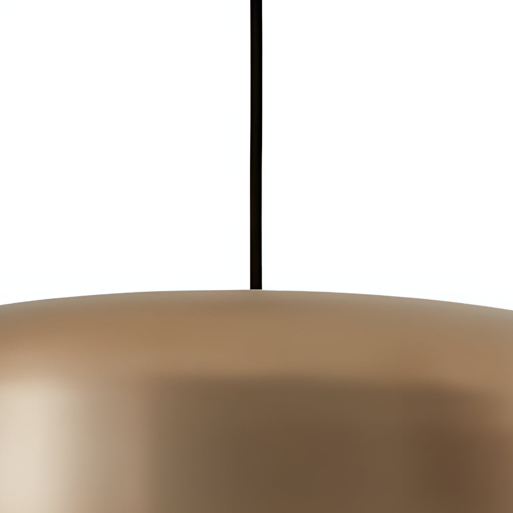 Minimalist Metal Hourglass Silhouette Pendant Light