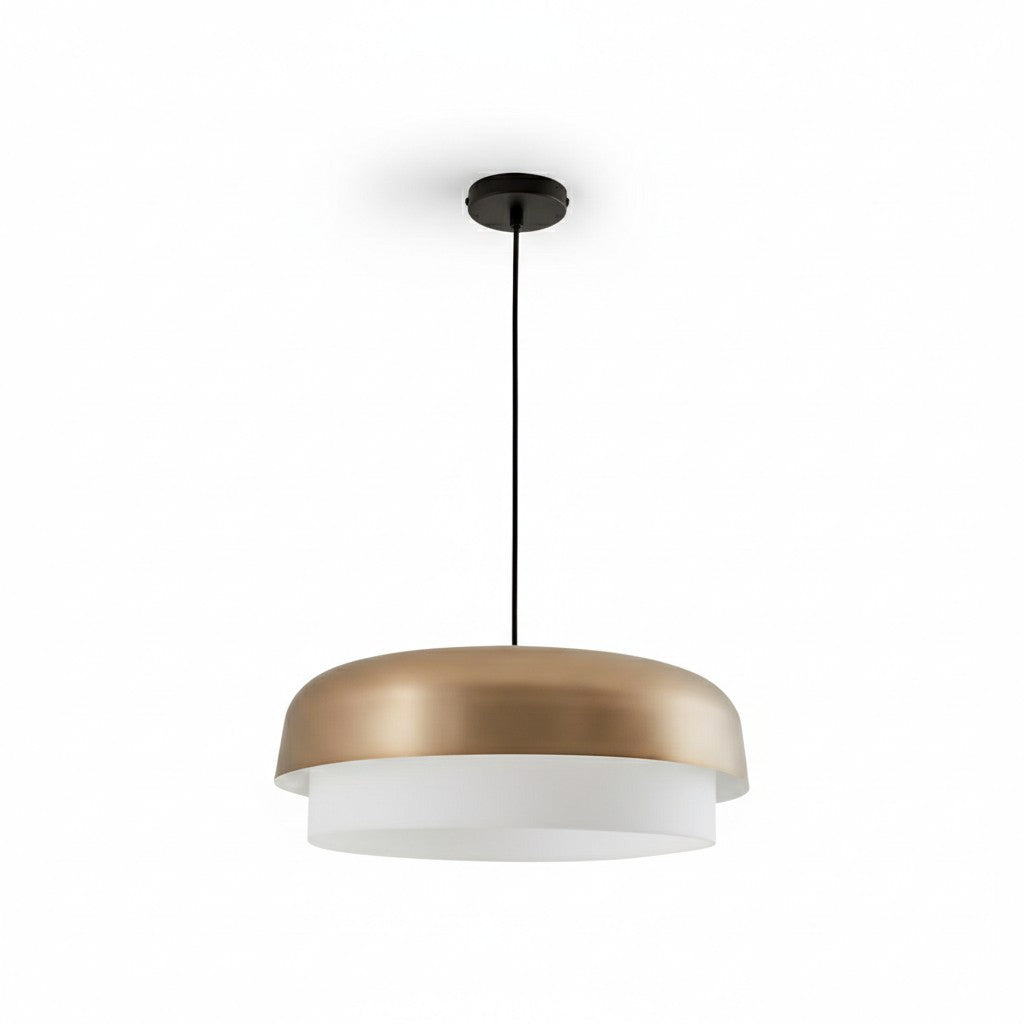 Minimalist Metal Hourglass Silhouette Pendant Light