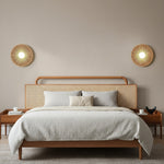 Charger l'image dans la visionneuse de la galerie, Applique murale ronde moderne et minimaliste en résine et verre