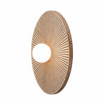 Charger l'image dans la visionneuse de la galerie, Applique murale ronde moderne et minimaliste en résine et verre