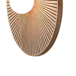 Charger l'image dans la visionneuse de la galerie, Applique murale ronde moderne et minimaliste en résine et verre