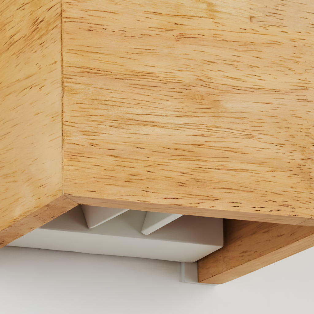 Modern Minimalist Wood Geometric Wall Sconce