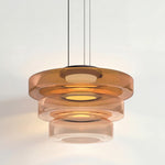 Load image into Gallery viewer, Oberon Creative Multi-Disc Glass Pendant Light