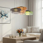 Load image into Gallery viewer, Oberon Creative Multi-Disc Glass Pendant Light