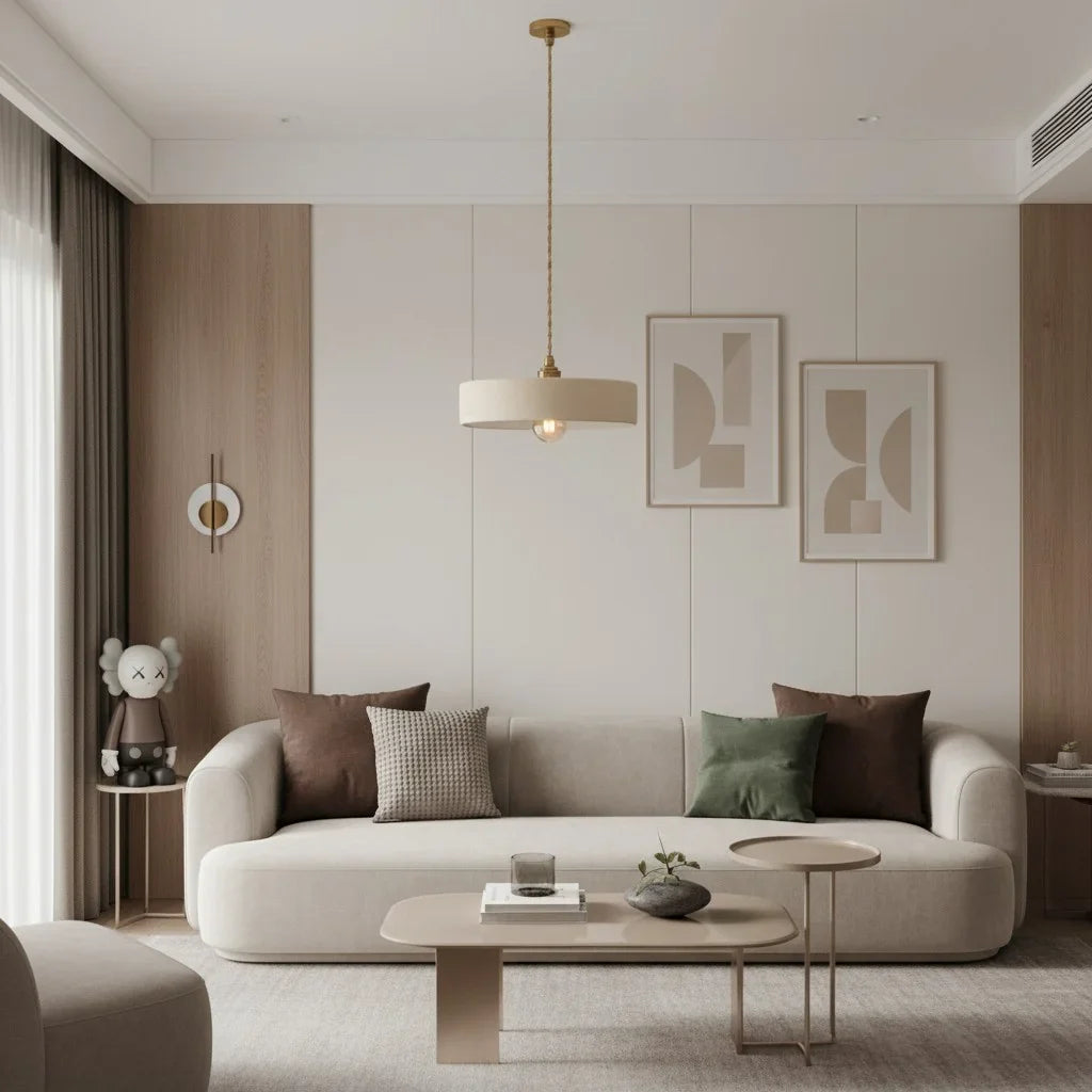Peregrine Minimalist Ceramic Pendant Lamp