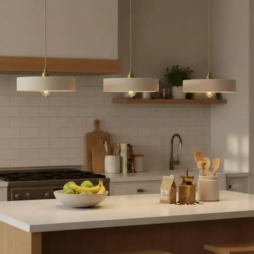 Peregrine Minimalist Ceramic Pendant Lamp
