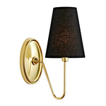 Load image into Gallery viewer, Kynance Retro Metal Linen Shade Wall Sconce