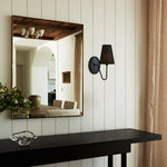 Load image into Gallery viewer, Kynance Retro Metal Linen Shade Wall Sconce