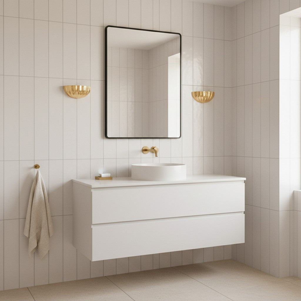 Applique murale rétro en céramique à pétales de fleurs