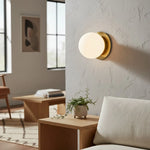 Load image into Gallery viewer, Rowan Minimalist Globe Glass Wall Sconce