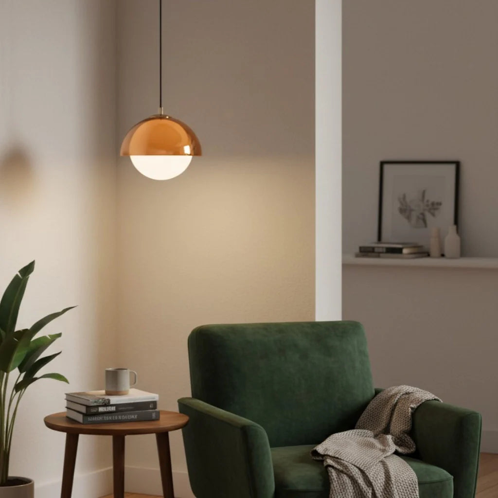 Signe Bauhaus Vintage Acrylic Pendant Light