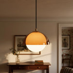 Load image into Gallery viewer, Signe Bauhaus Vintage Acrylic Pendant Light