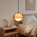 Load image into Gallery viewer, Signe Bauhaus Vintage Acrylic Pendant Light