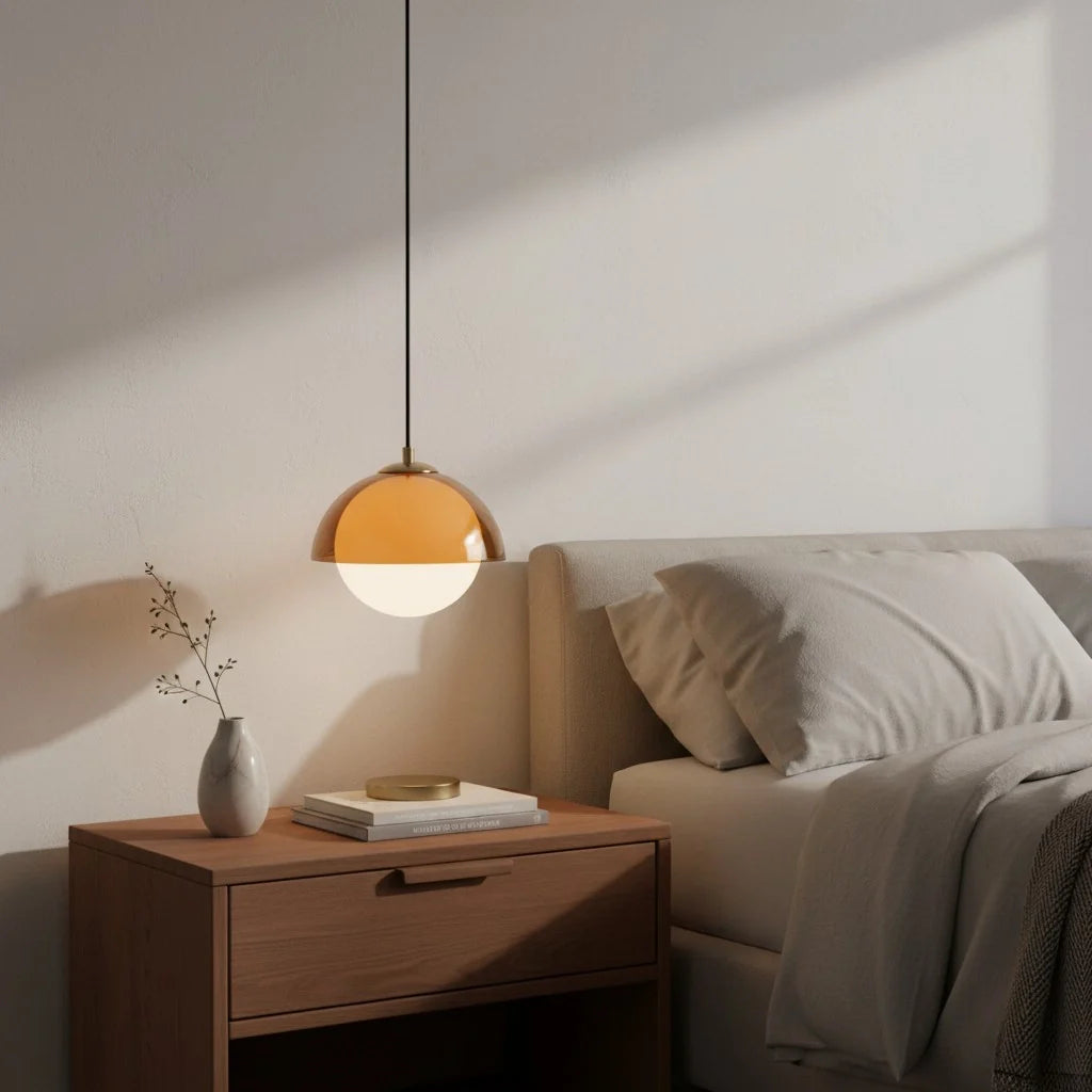 Signe Bauhaus Vintage Acrylic Pendant Light
