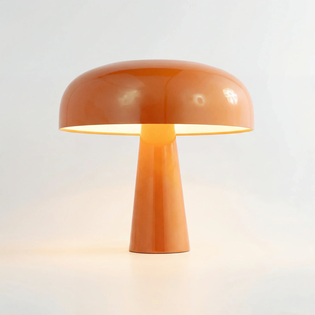 Sofia Minimalist Metal Mushroom Table Lamp