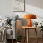 Load image into Gallery viewer, Sofia Minimalist Metal Mushroom Table Lamp