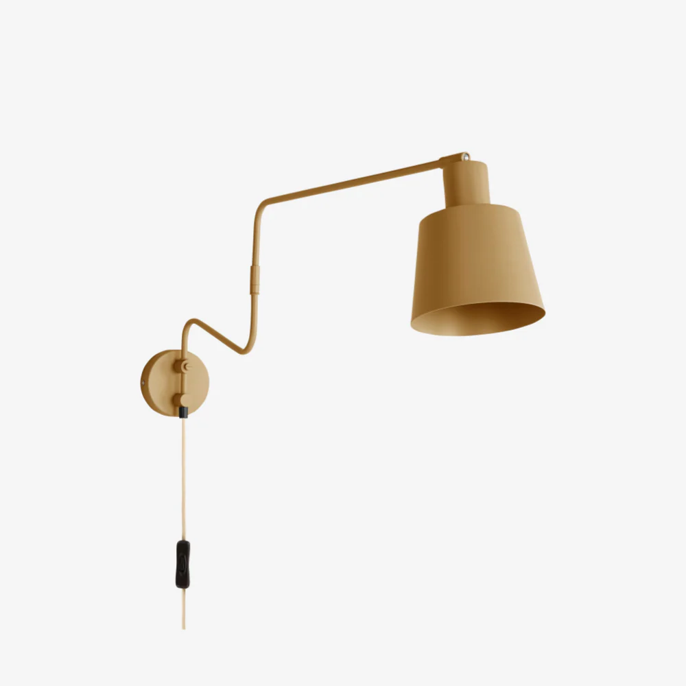 Torsten Minimalist Swing Arm Wall Light