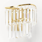 Load image into Gallery viewer, Varen Luxury Double Layer Glass Wall Sconce