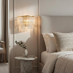 Load image into Gallery viewer, Varen Luxury Double Layer Glass Wall Sconce