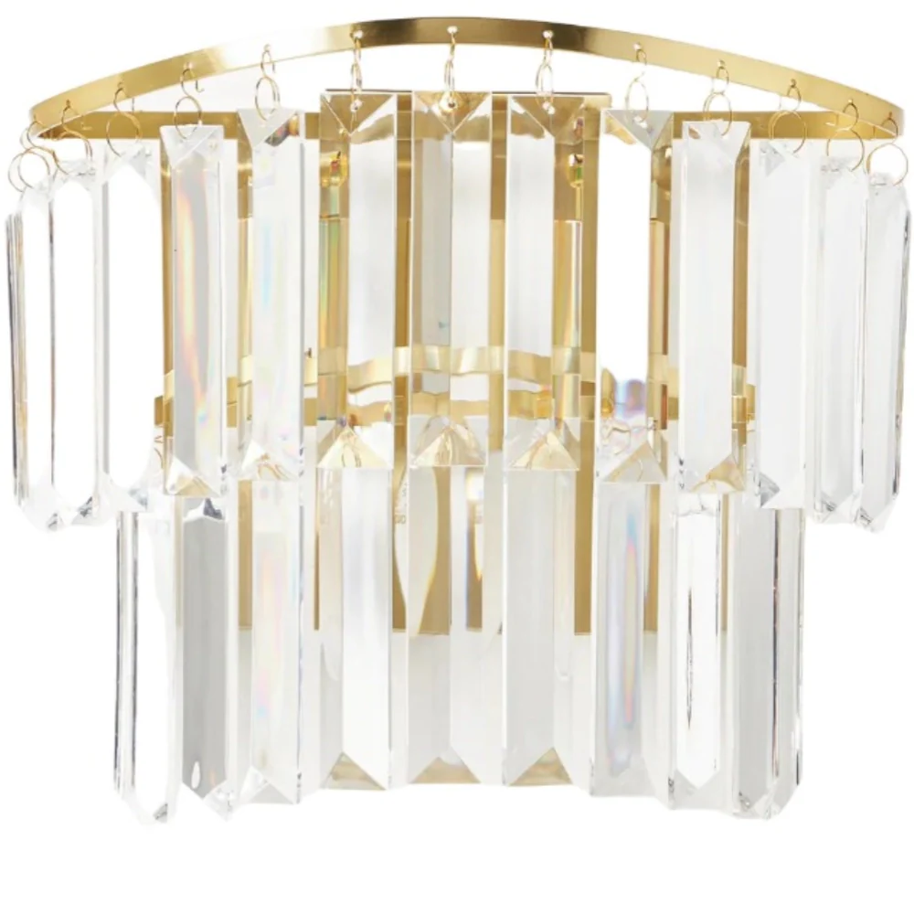 Varen Luxury Double Layer Glass Wall Sconce