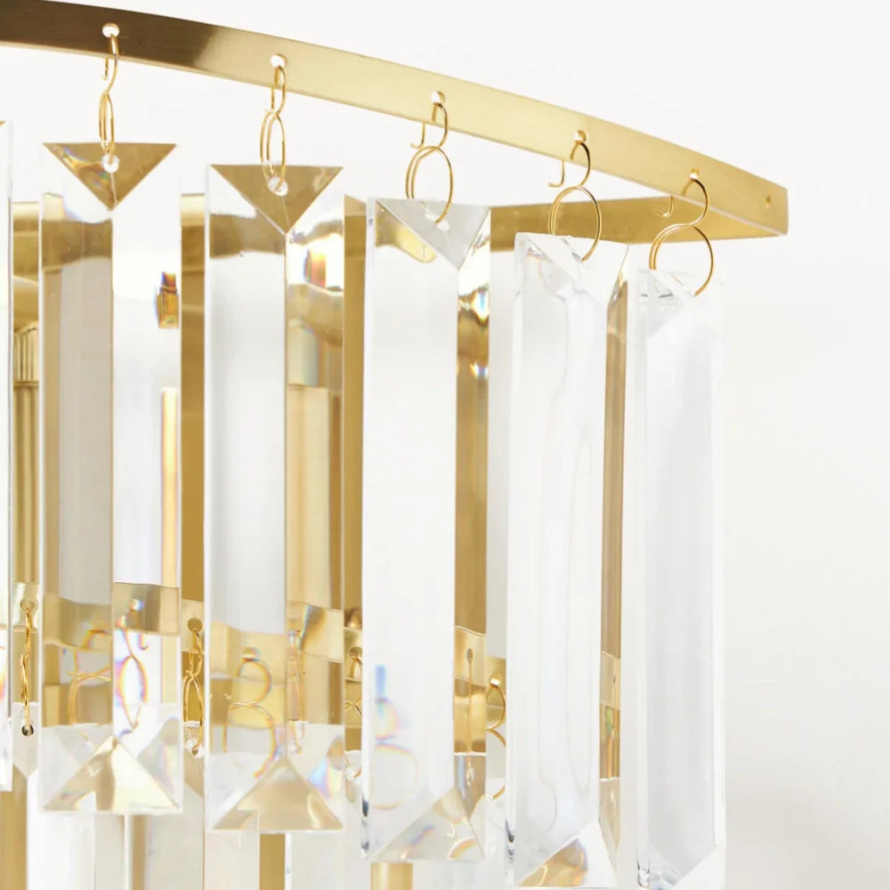 Varen Luxury Double Layer Glass Wall Sconce