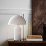 Load image into Gallery viewer, Corvin Modern Mushroom Shaped Metal Table Lamp
